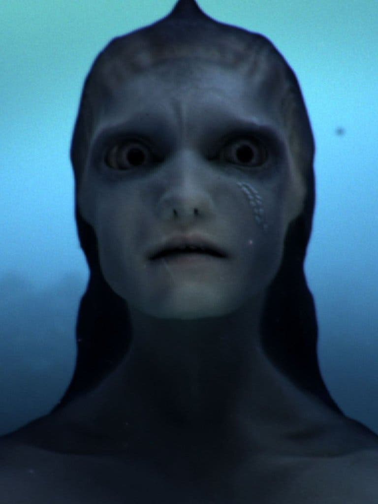 mermaid real face