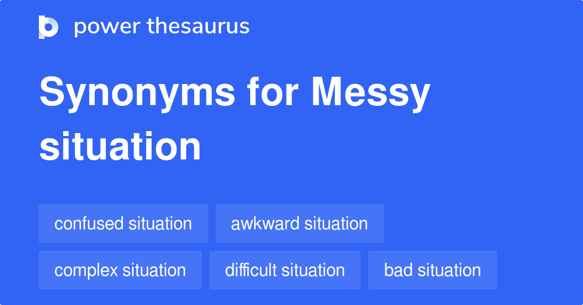 messy synonym