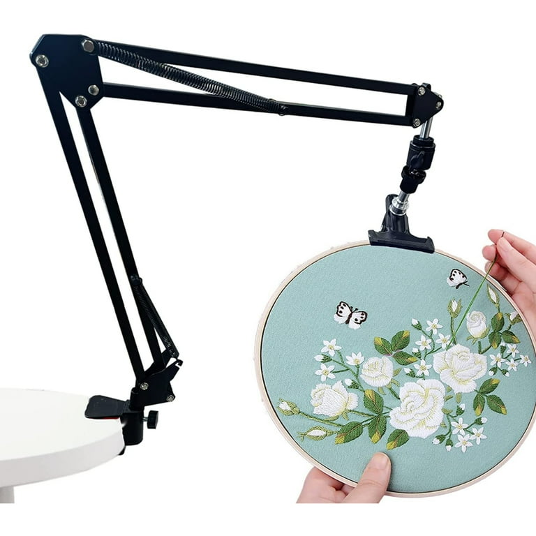 metal embroidery stand