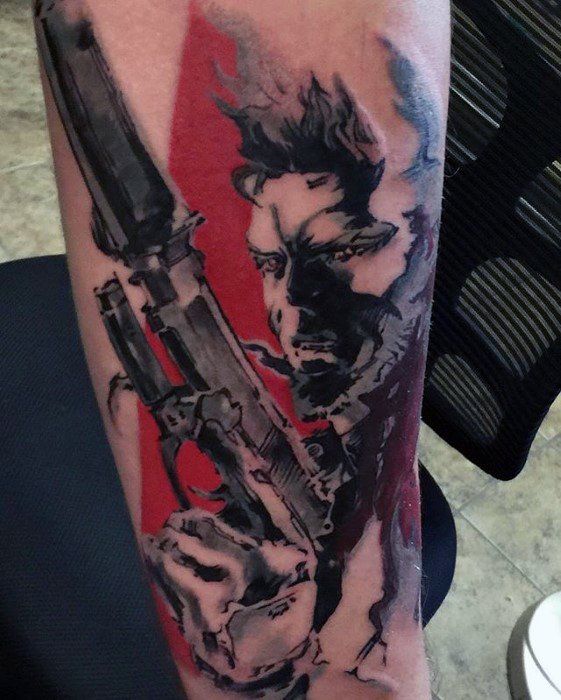 metal gear solid tattoo