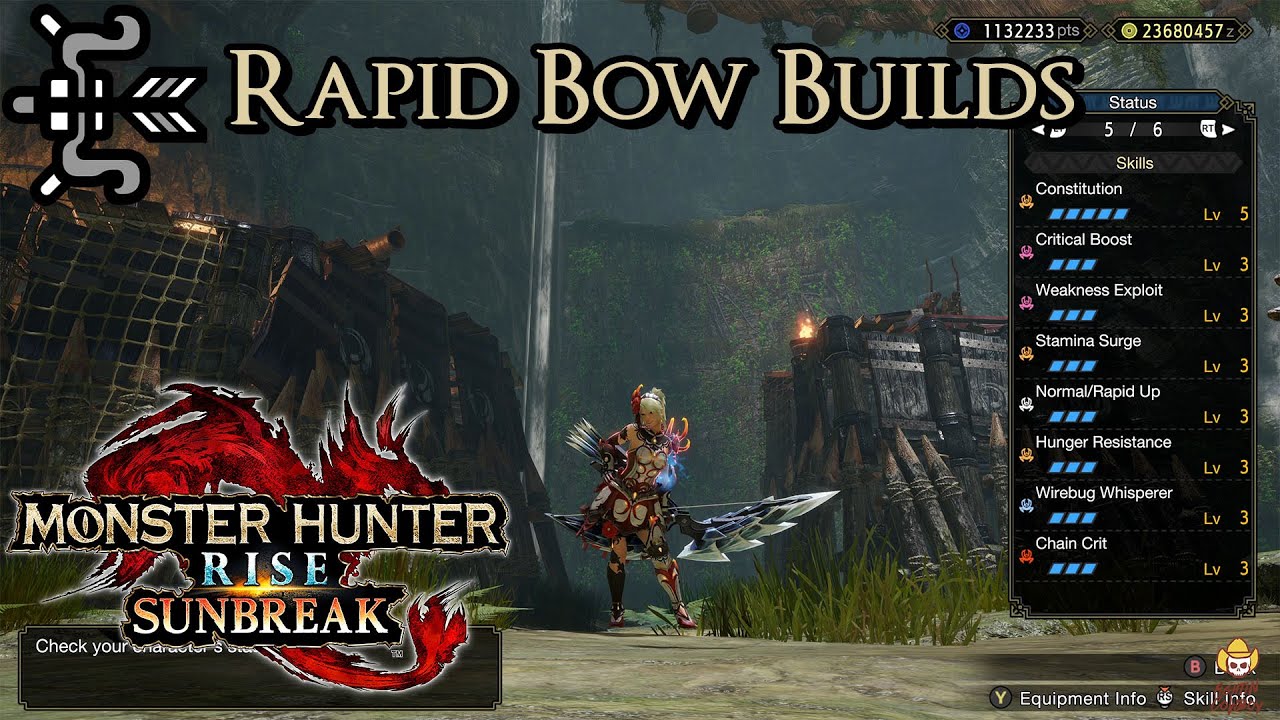 mh rise bow build