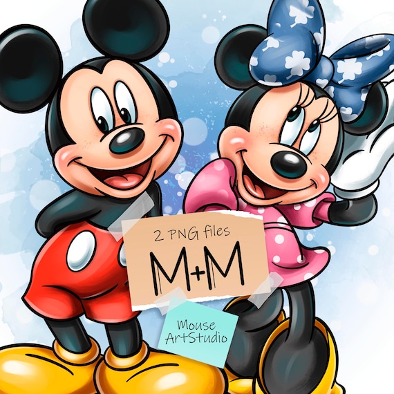 mickey mouse and mimi