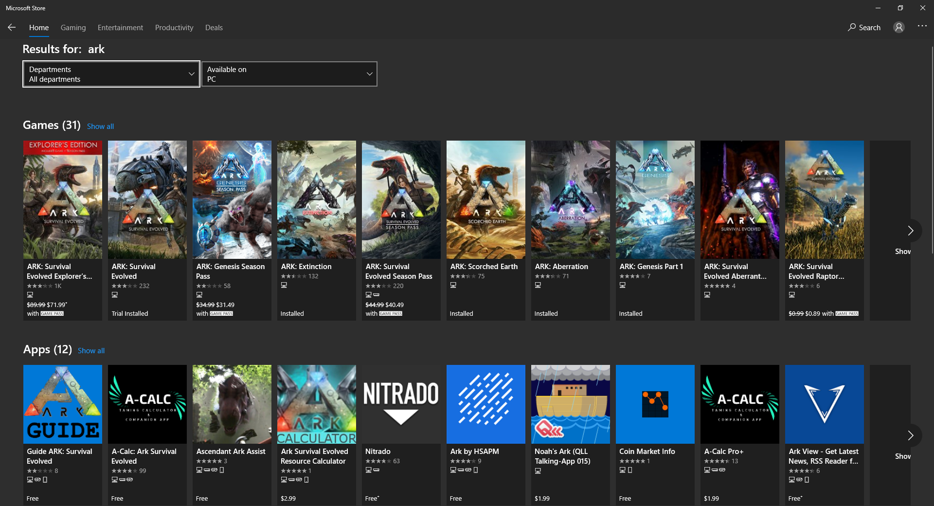 microsoft store share games