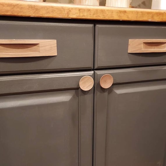 mid century cabinet pulls