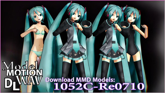 mikumikudance model