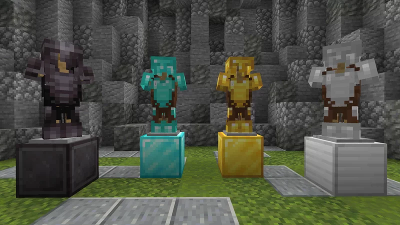 minecraft better armor texture pack