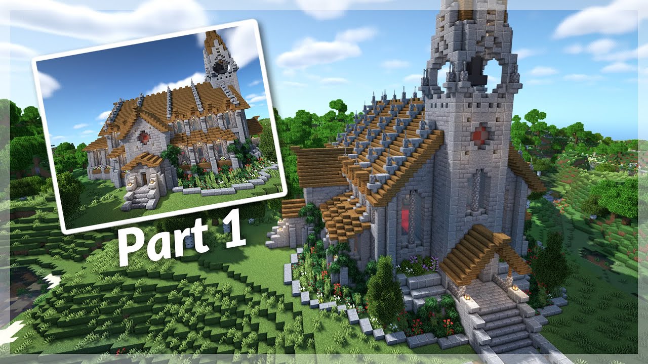 minecraft medieval church