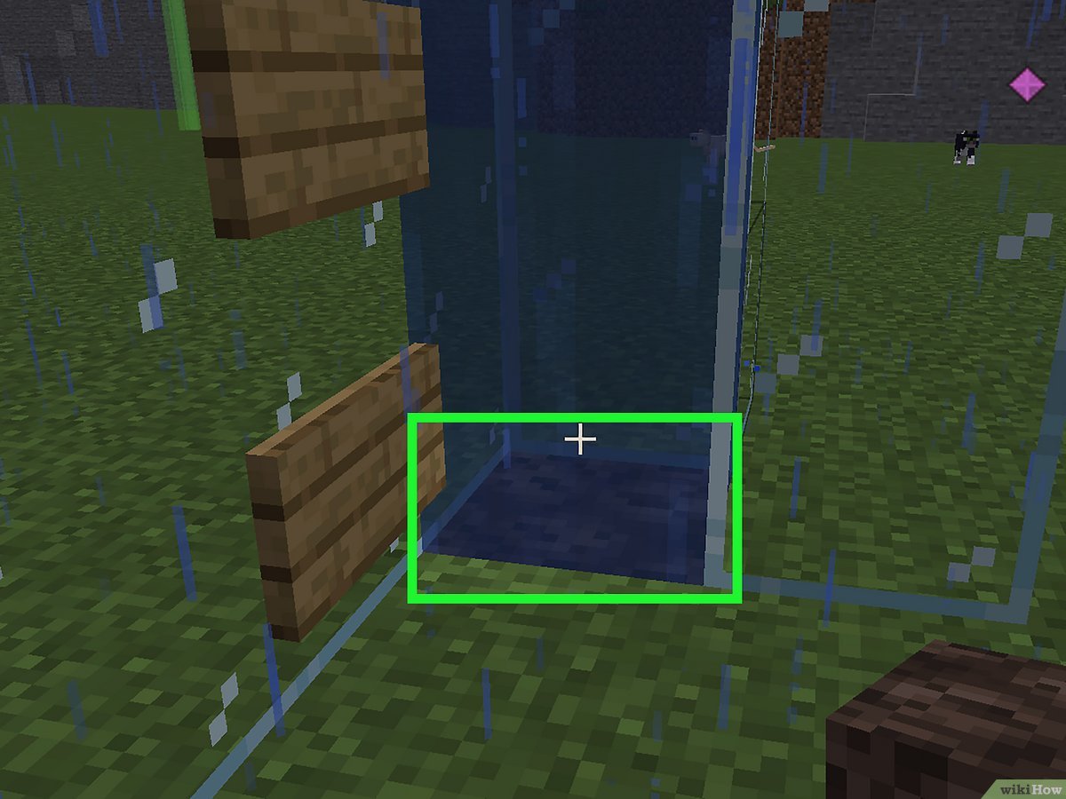 minecraft water elevator