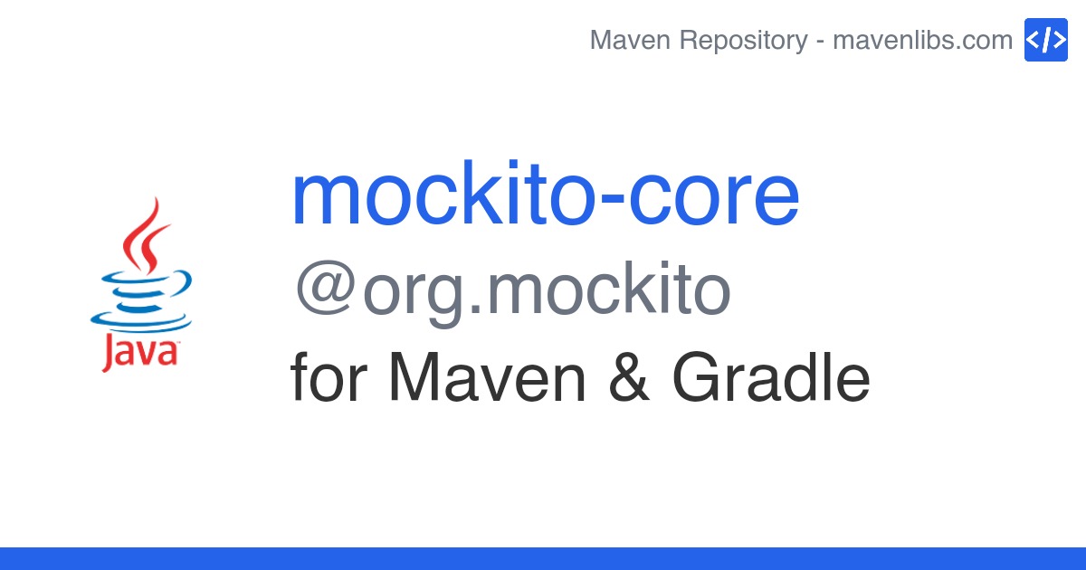 mockito maven repo