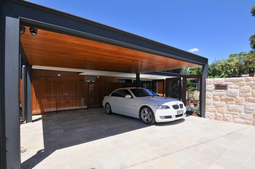 modern car port