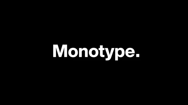 monotype imaging fonts