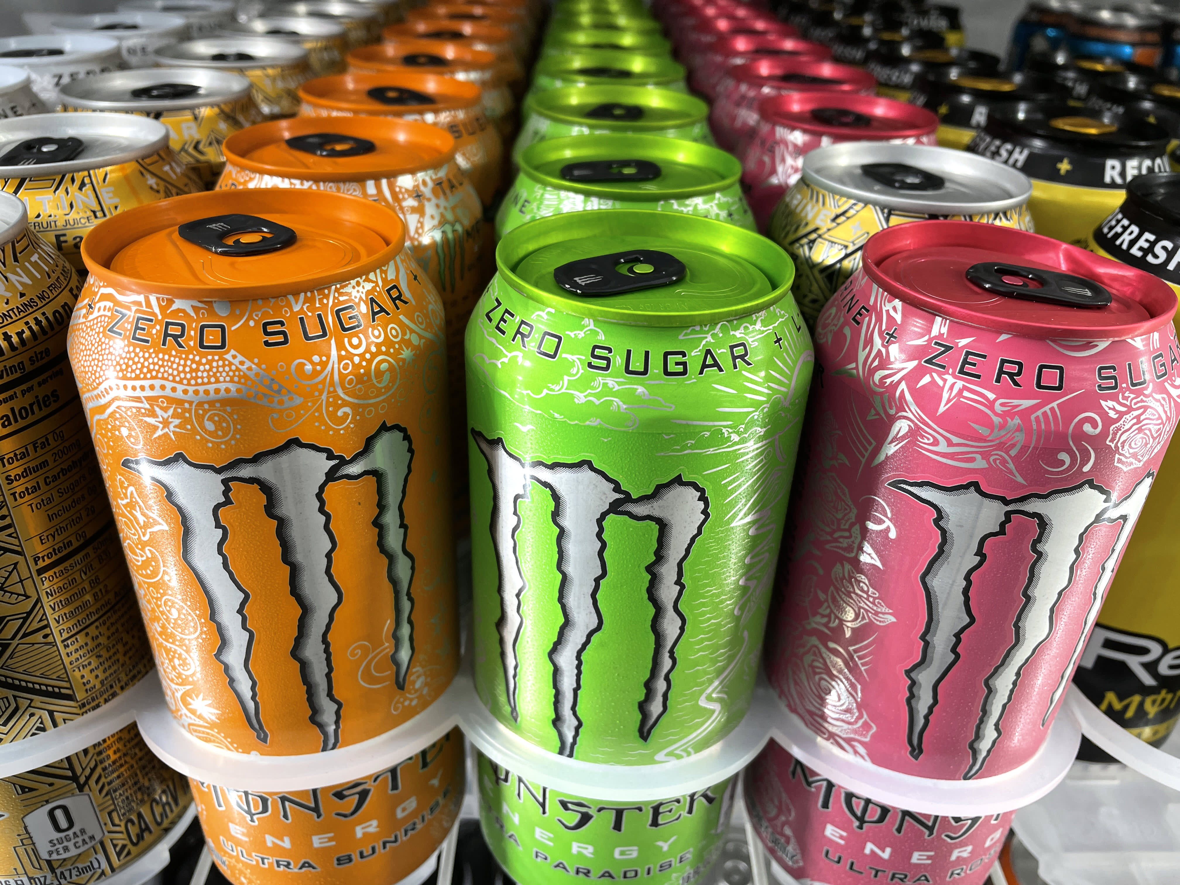 monster energy stock