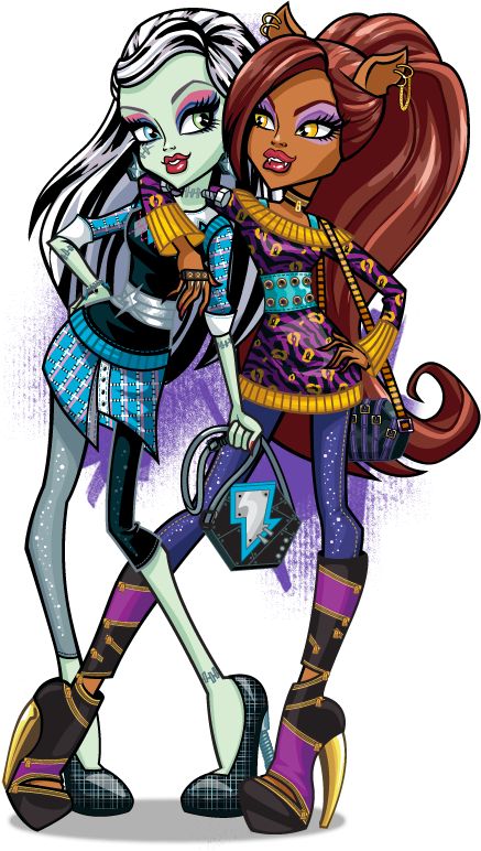 monster high cartoon characters