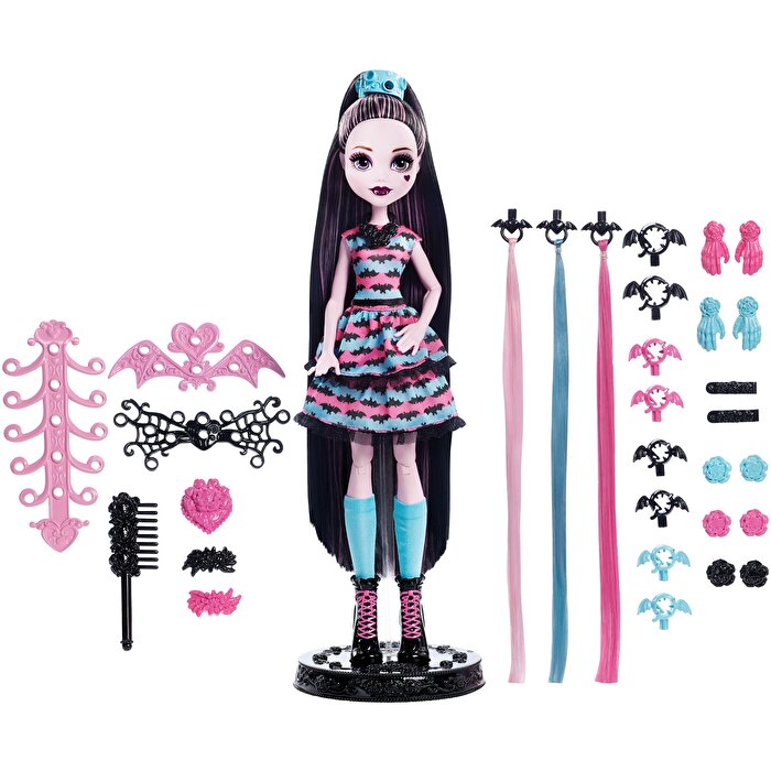 monster high gerçek saç kesimi