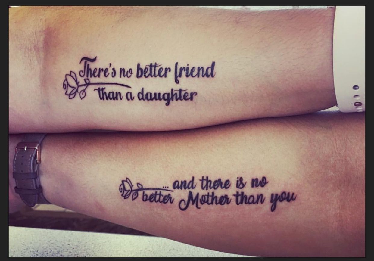 mother tattoo quotes for daughter