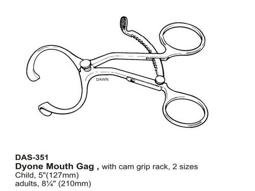 mouth gag diagram