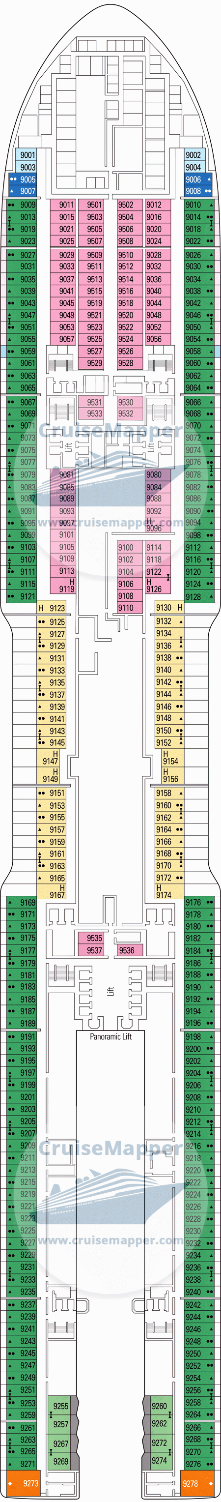 msc world europa deck