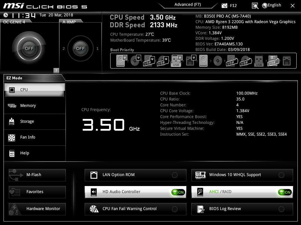 msi a320m bazooka overclock