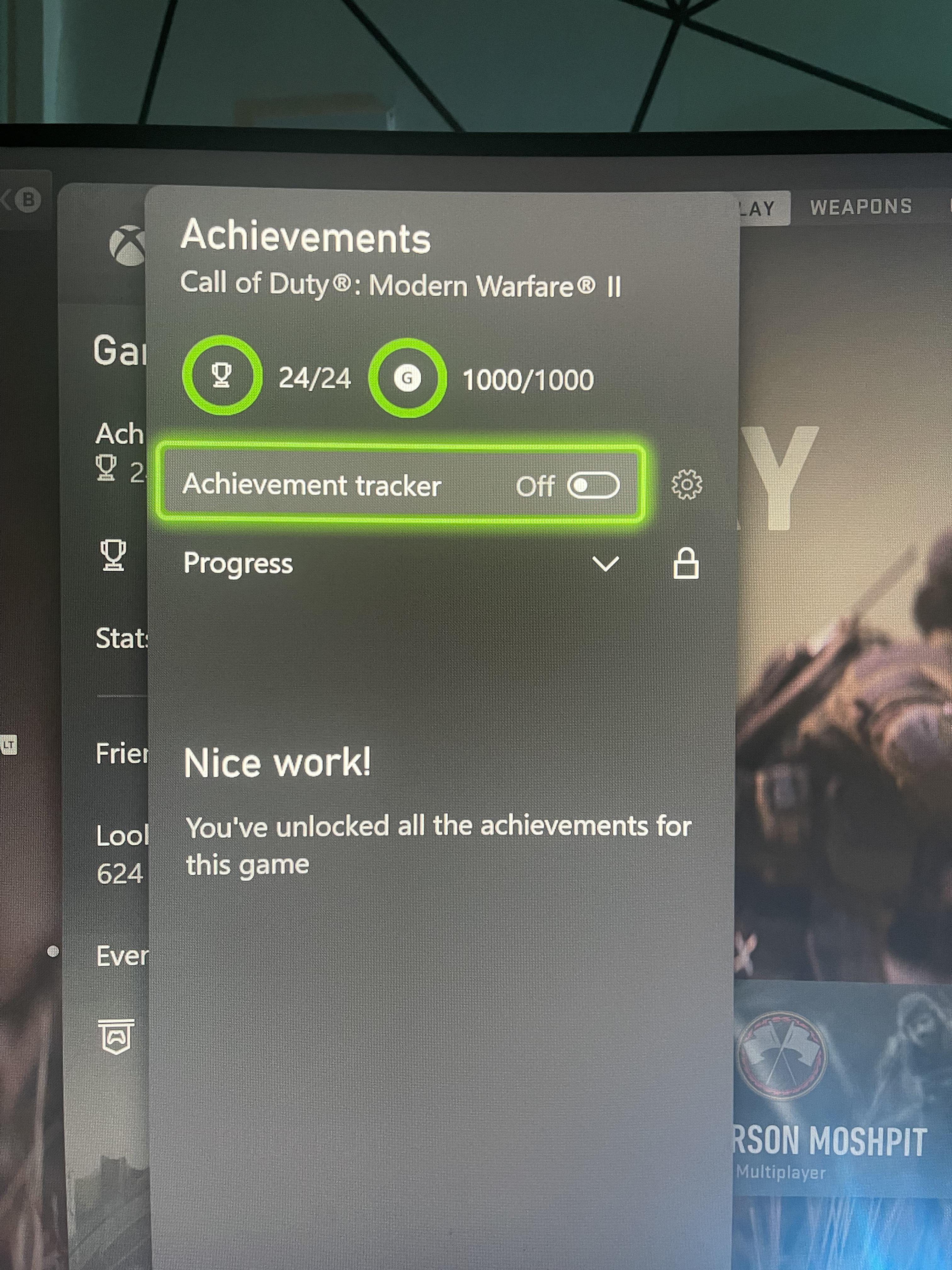 mw2 achievements