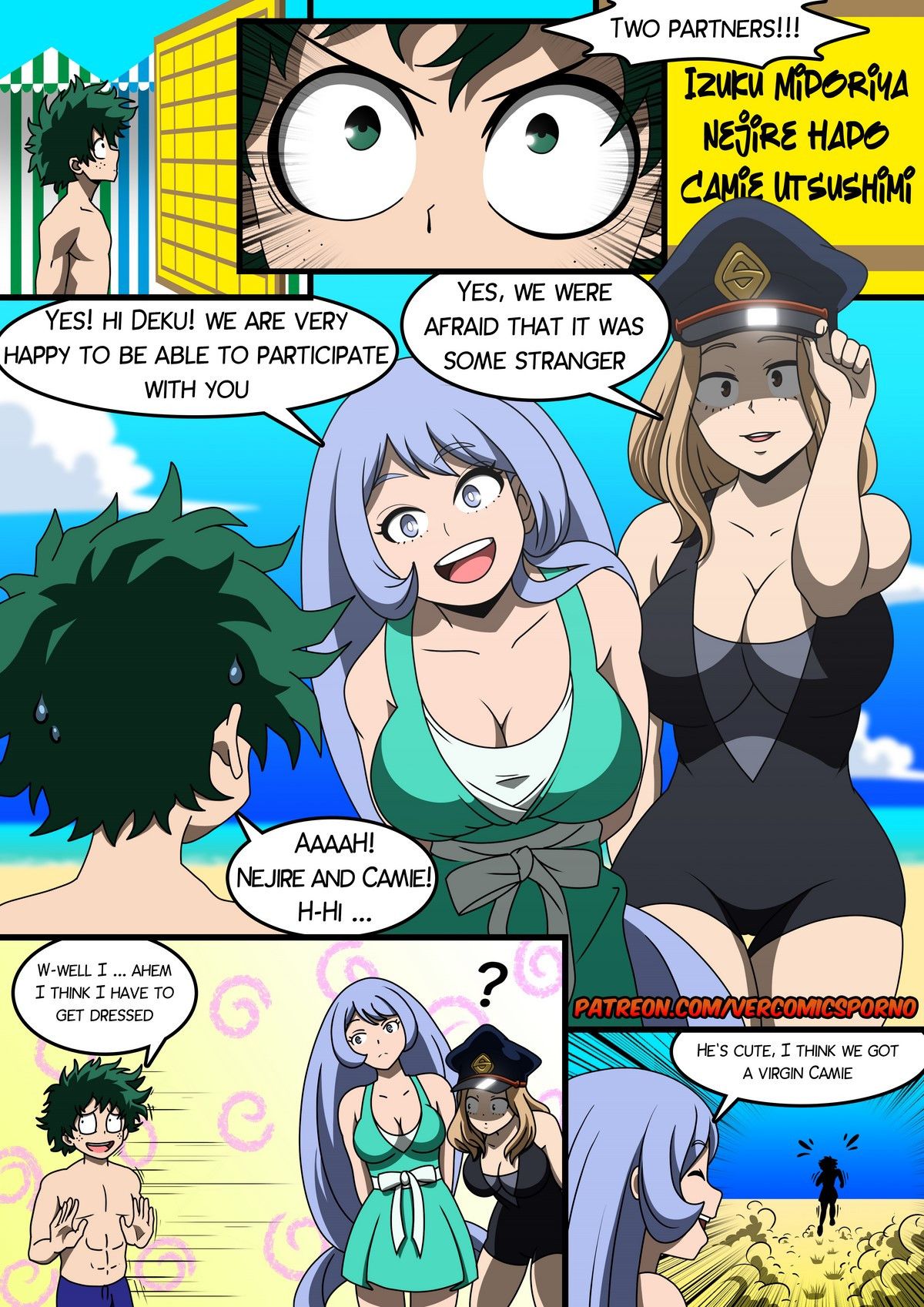 my hero academia hentai comic