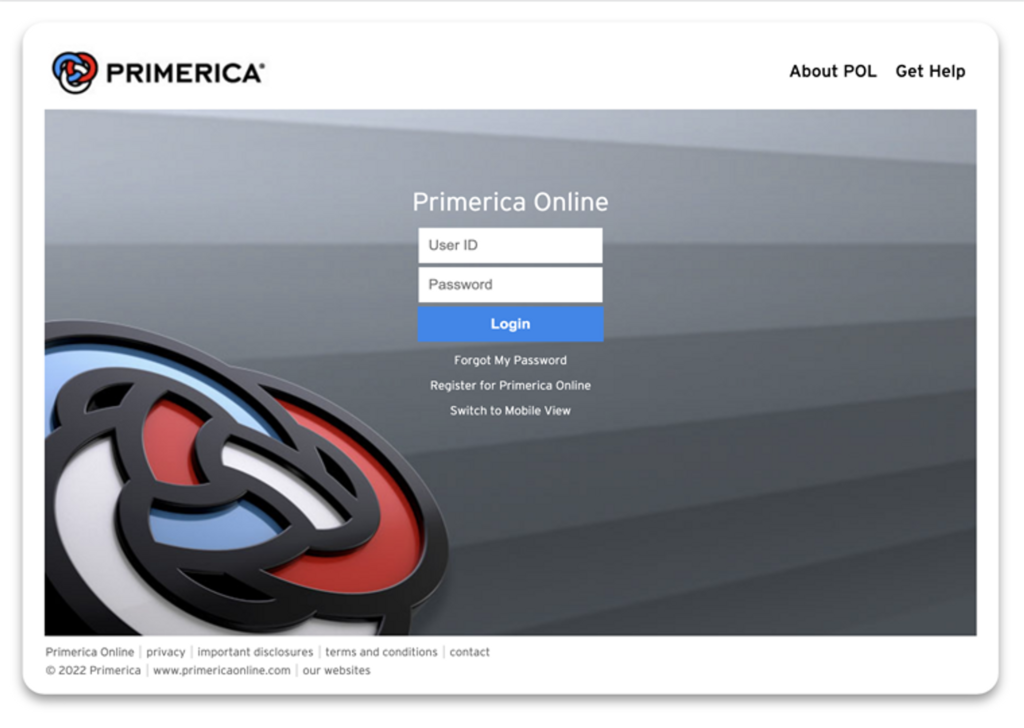 my primerica online