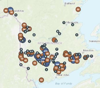 n b power outage map