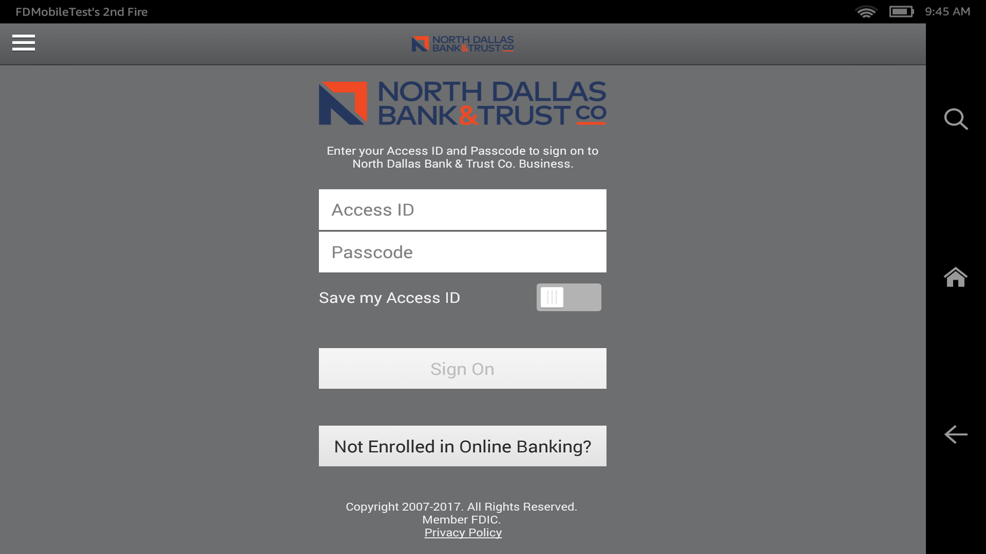 ndbt online banking