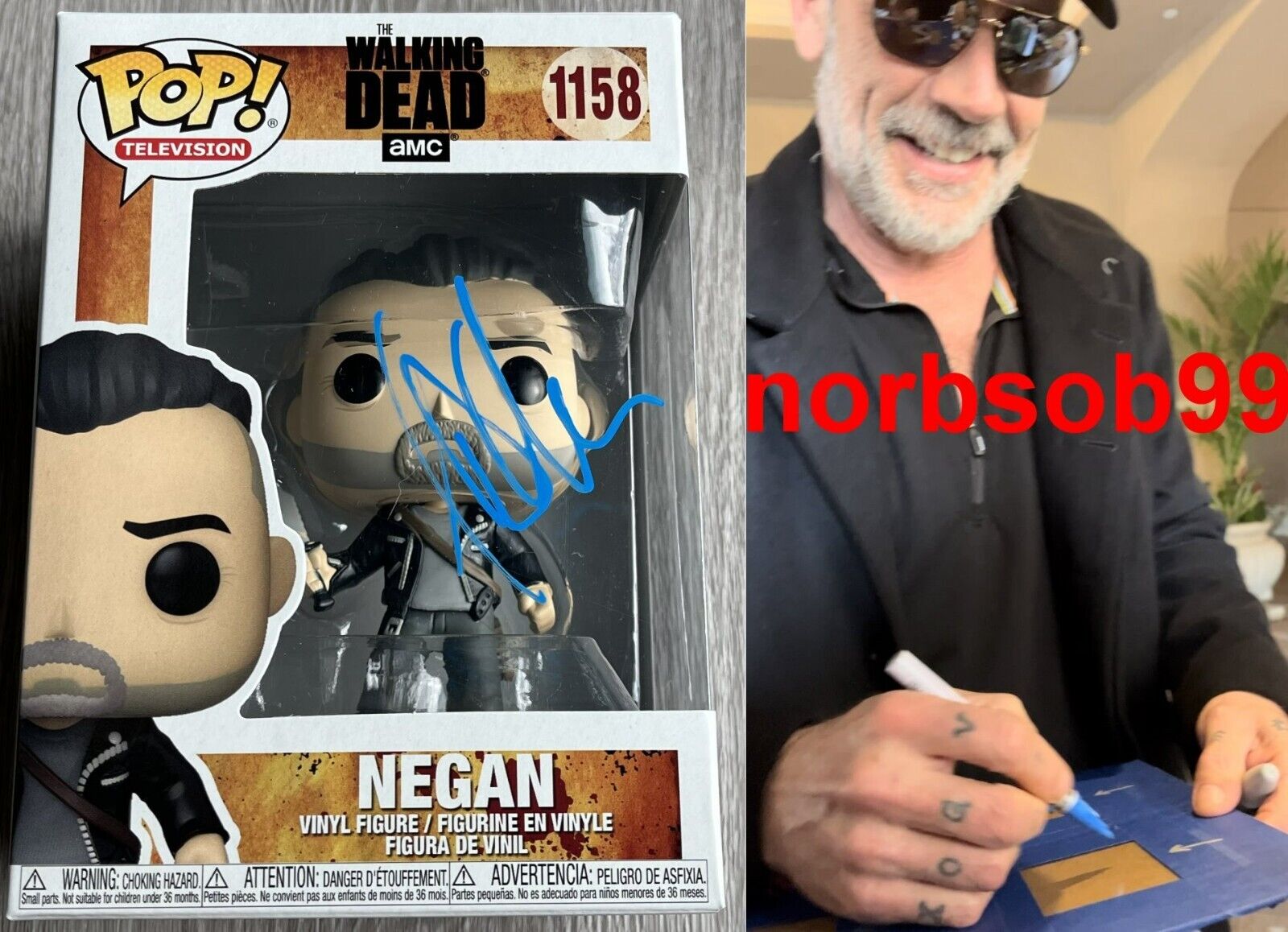 negan the walking dead funko pop