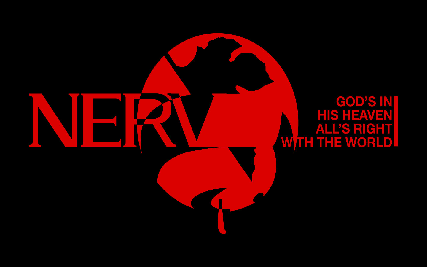 nerv logo wallpaper