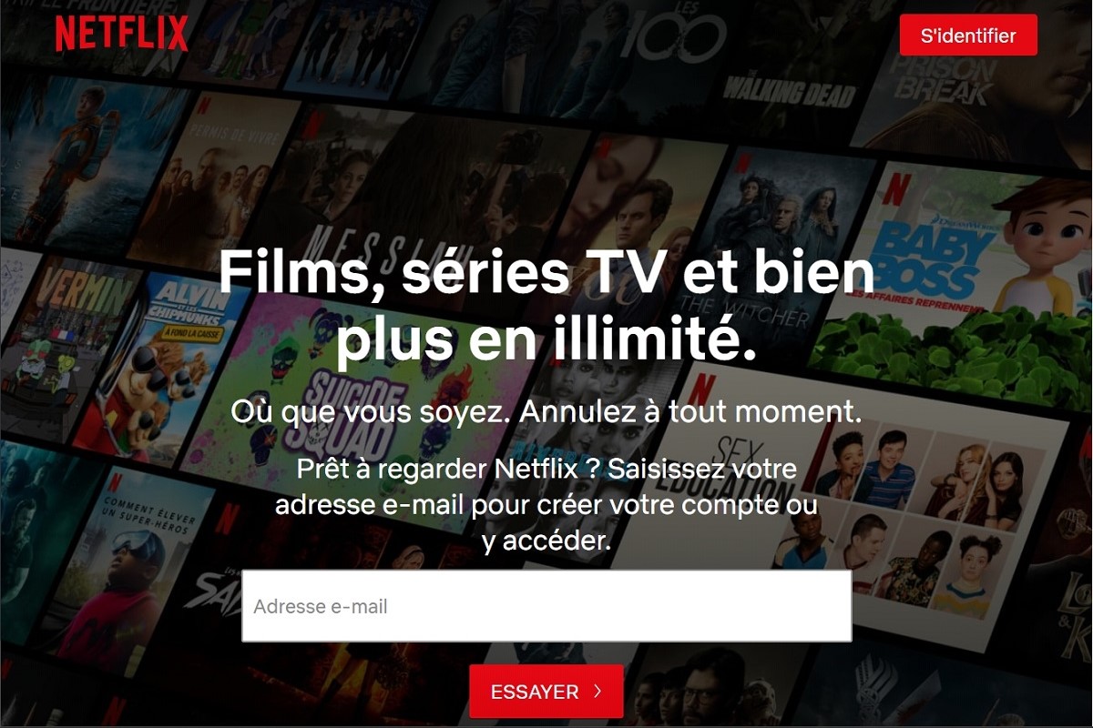 netflix connexion