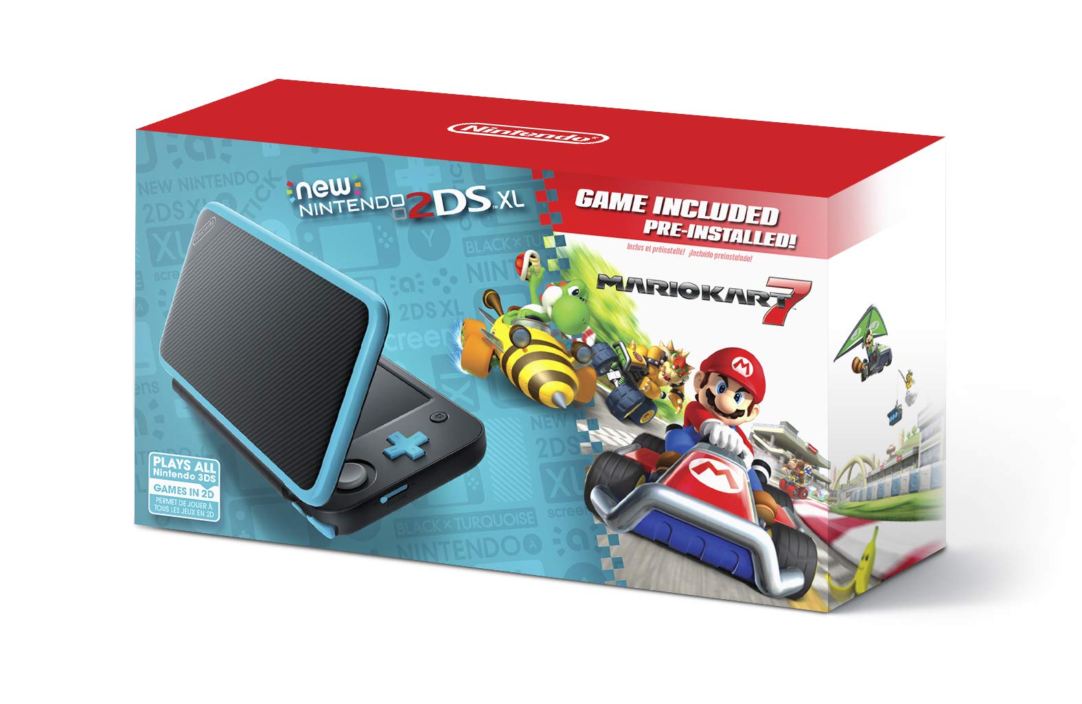 new nintendo 2ds xl mario kart 7