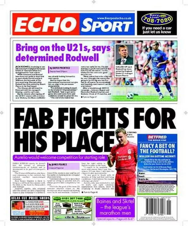 newspaper liverpool echo