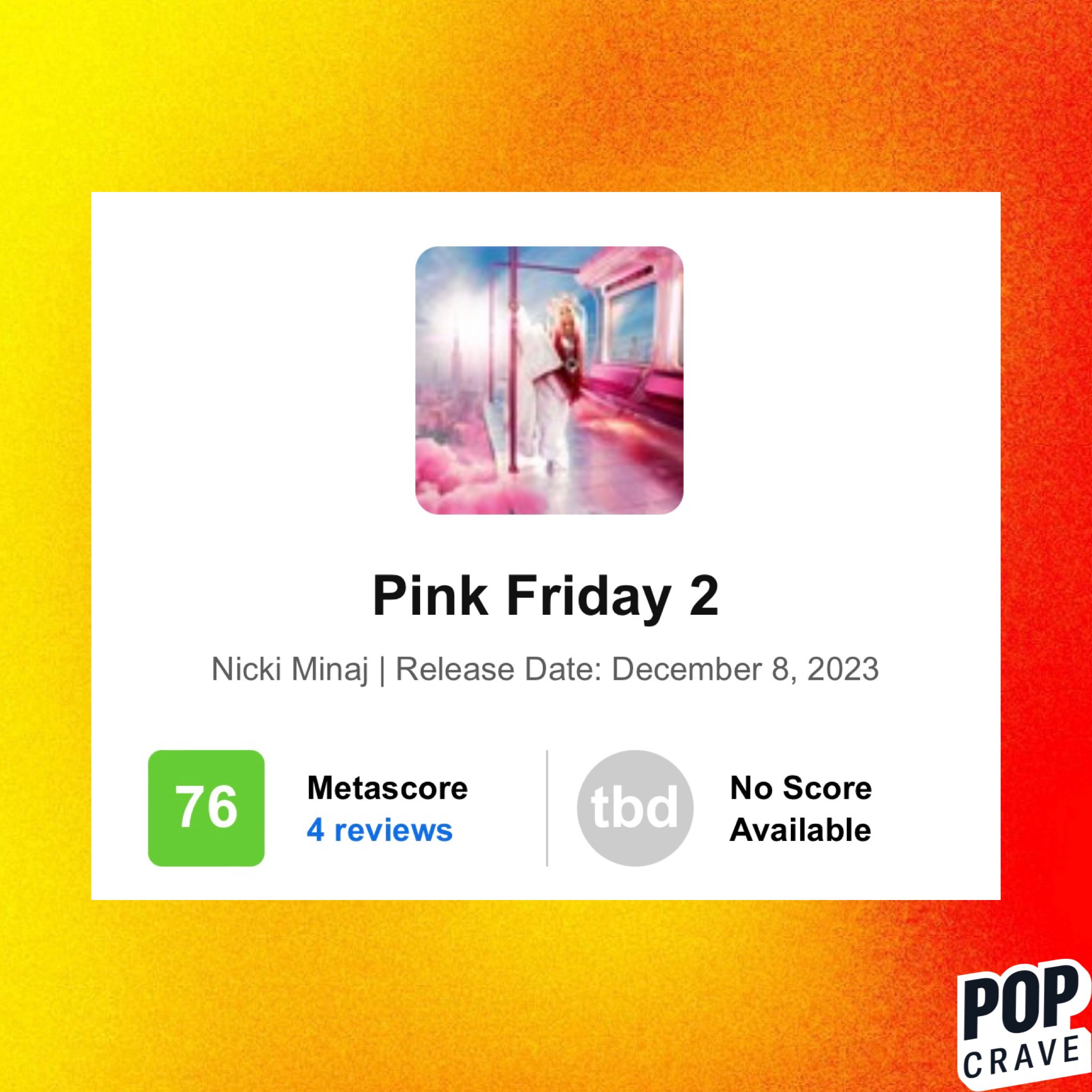 nicki minaj metacritic