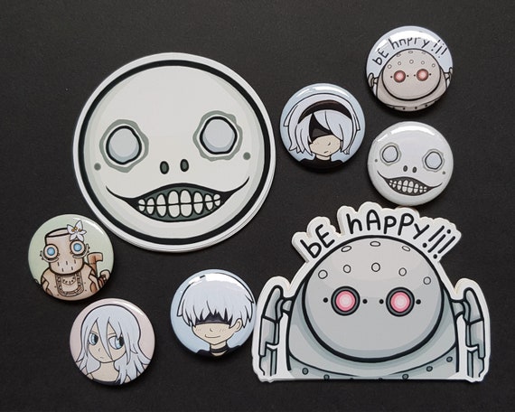 nier automata stickers