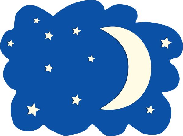 night time clipart