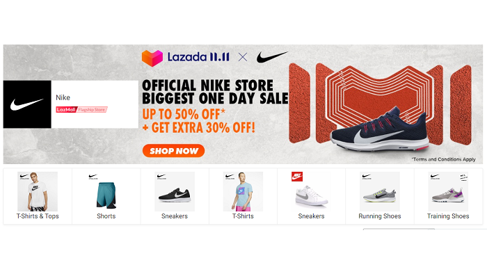 nike official store lazada