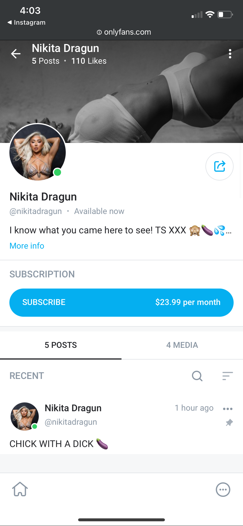 nikita dragun onlyfans