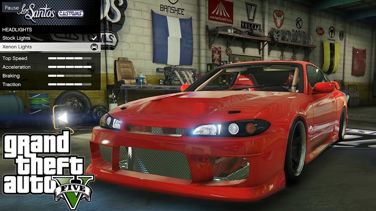 nissan silvia s15 gta 5