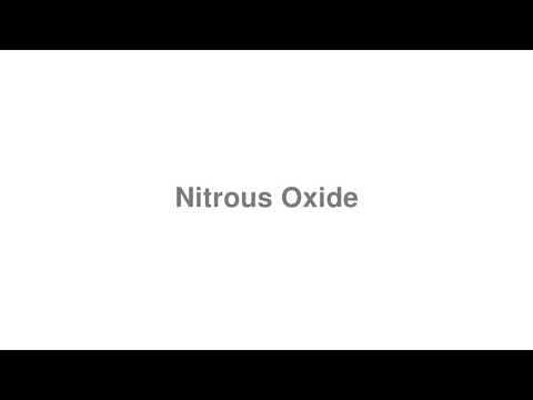 nitrous oxide pronunciation