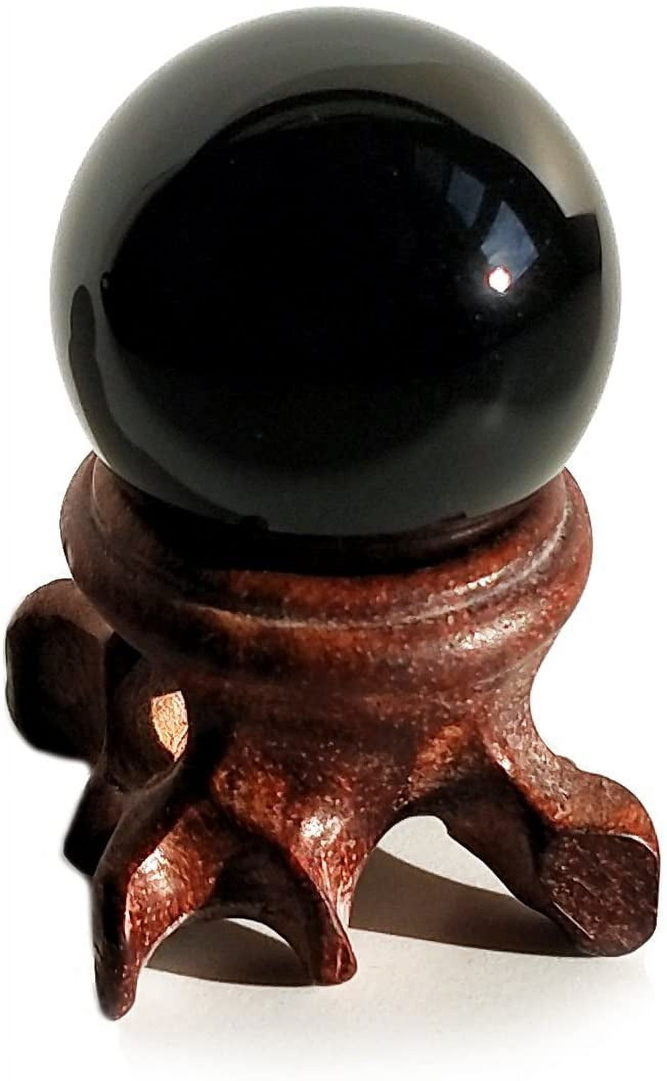 obsidian crystal ball scrying