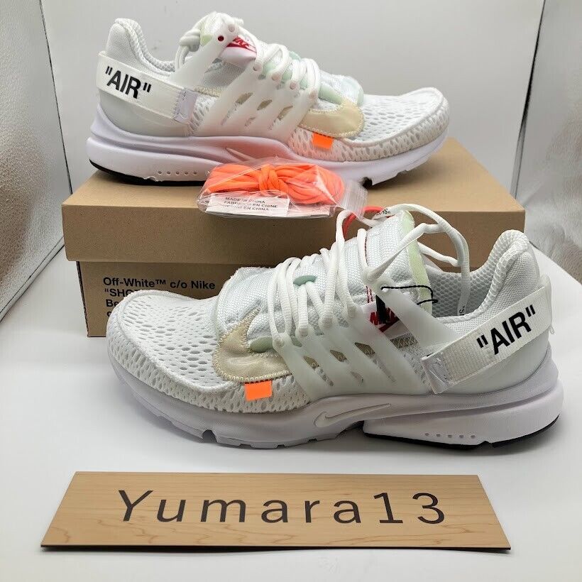 off white prestos white