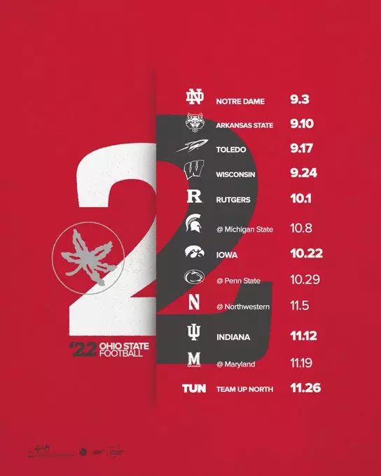 ohio state university football schedule