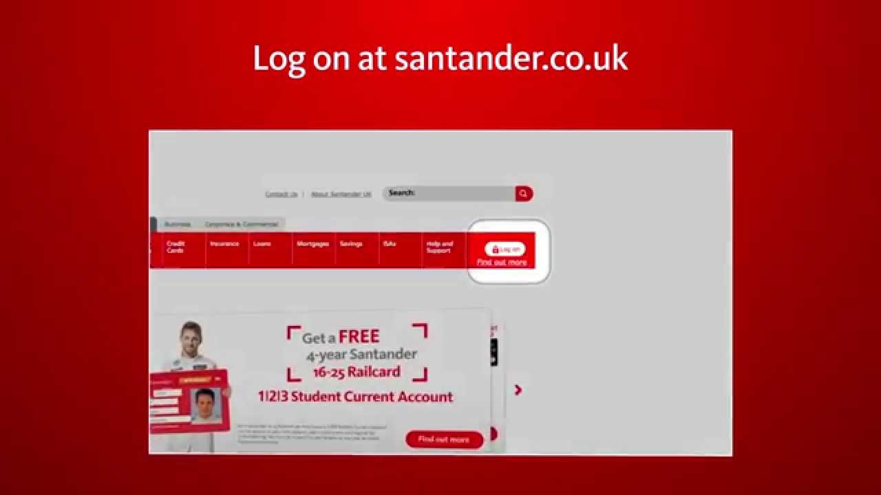 online banking santander