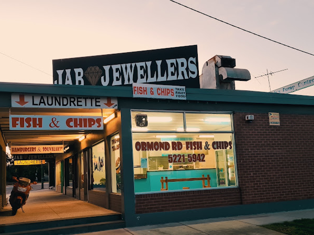 ormond road fish & chips shop