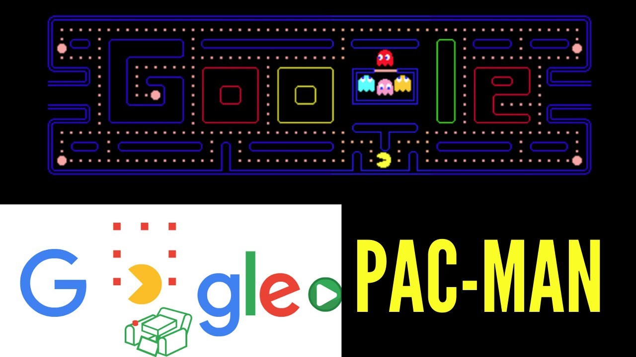 pac man google doodle