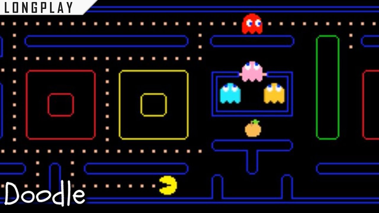 pacman doodle google