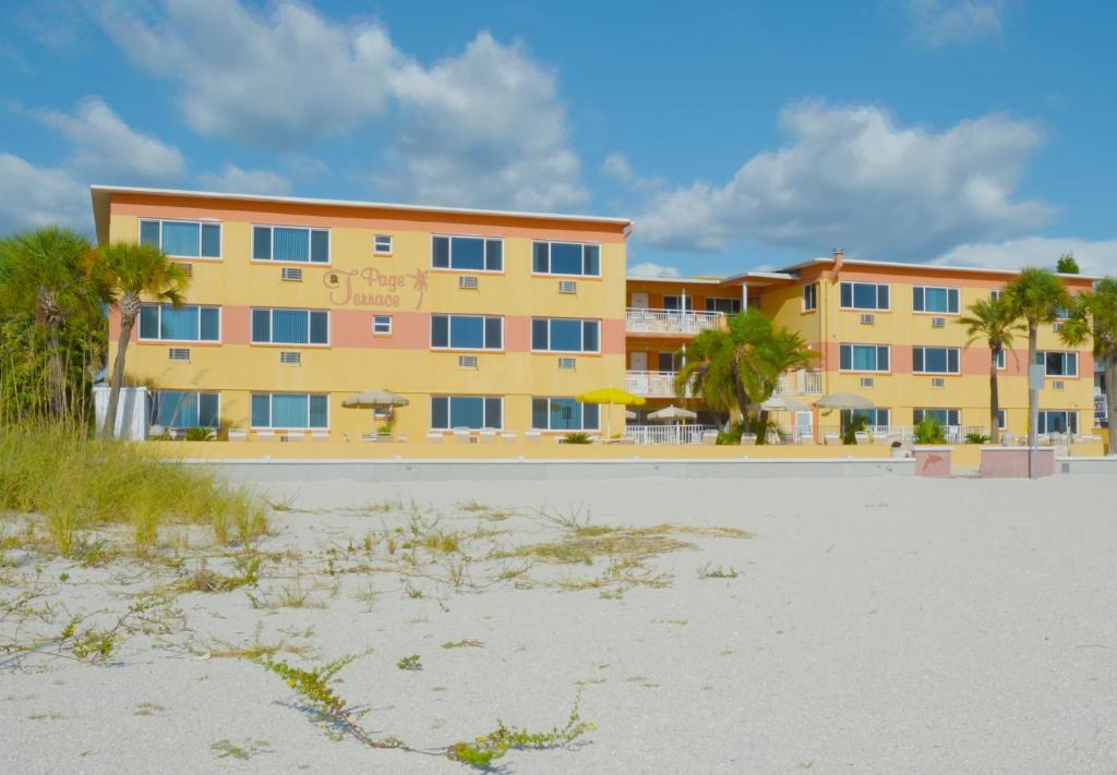 page terrace beachfront hotel treasure island fl