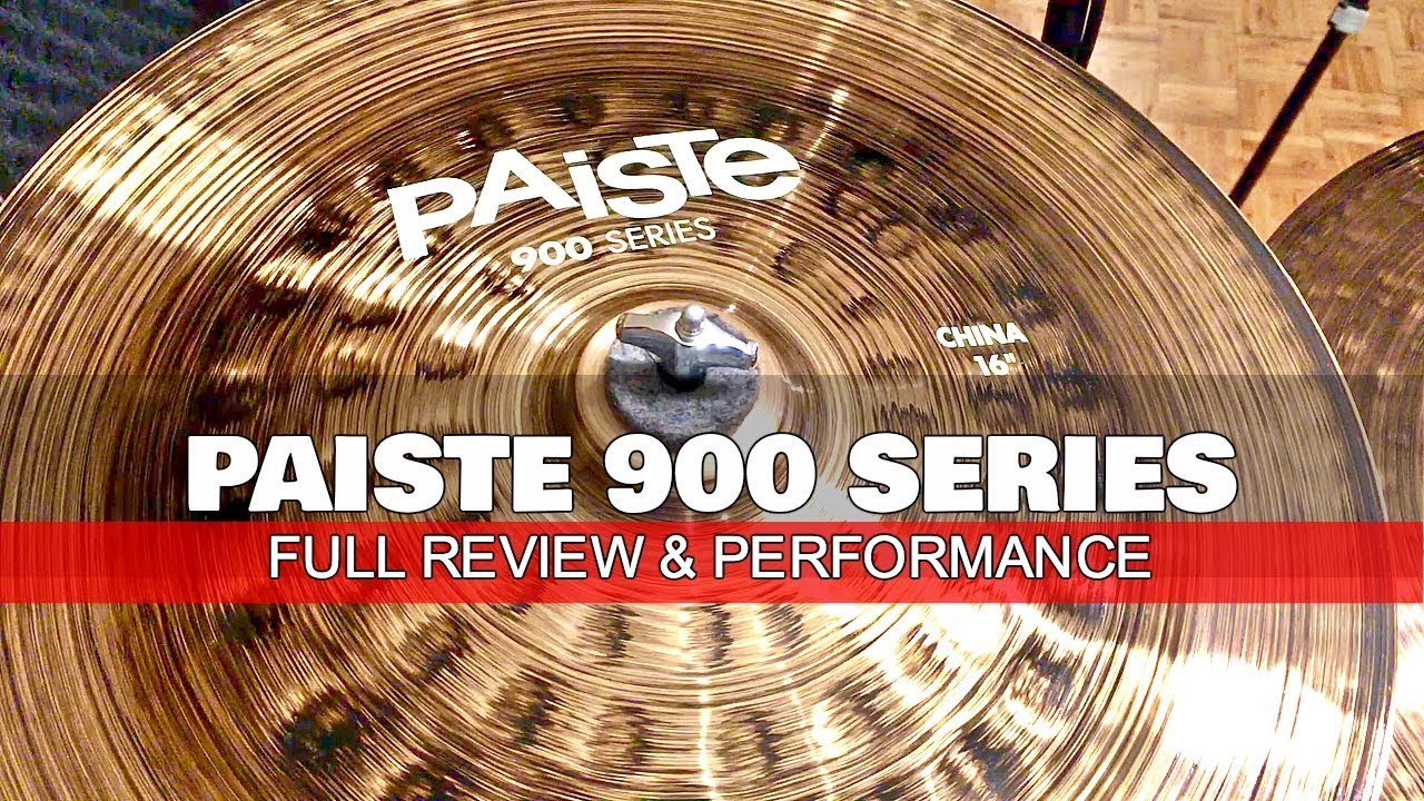 paiste 900 series review