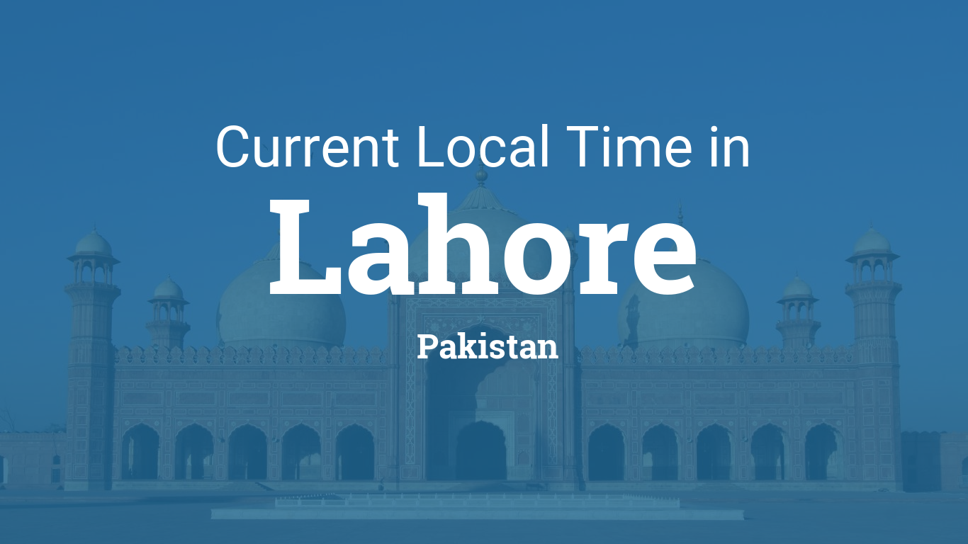 pakistan local time