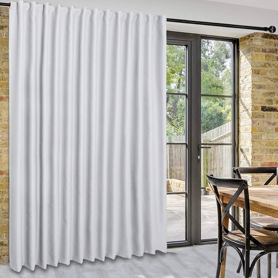 patio door window curtains